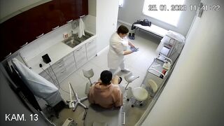 Medical fetish gyno exam
