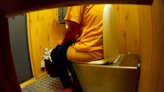 Porn videos of men pissing in toilet together