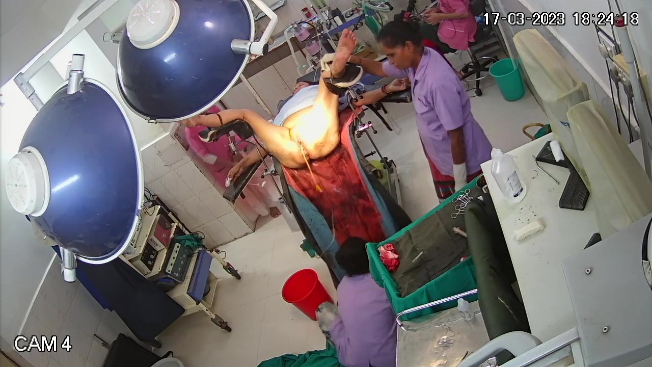Medical fetish catheter exam story