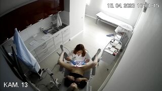 Massive orgasm during gyno exam video