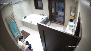 Pissing out cum porn