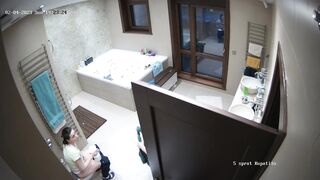 Pissing out cum porn