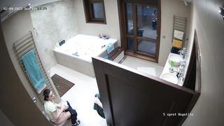 Pissing out cum porn