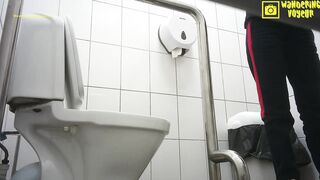Porn girl pissing near customrrs