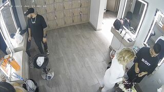 Voyeur at work