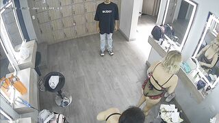 Voyeur at work