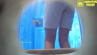 Pissing desperate public porn