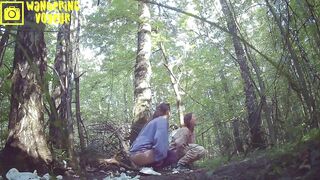 Busty girl pissing clothed public porn