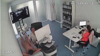 Real hidden camera in gynecological cabinet 1