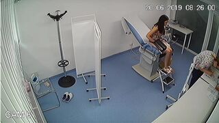 Real hidden camera in gynecological cabinet 4
