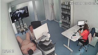Real hidden camera in gynecological cabinet 6
