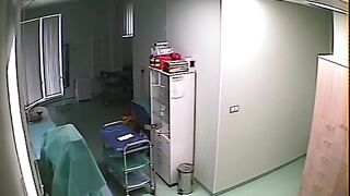 Real hidden camera in gynecological cabinet 10