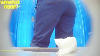 Pissing in training potty porn