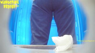 Pissing in training potty porn