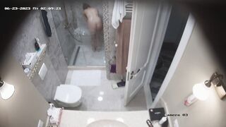 Porn sex in shower