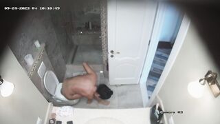 Teen voyeur shower