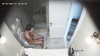 Teen voyeur shower