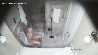 Spy cam public shower
