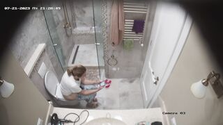 Porn step sis shower