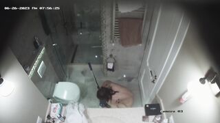 Mom son porn shower