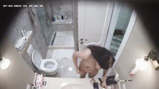 Japanese lesbian shower porn