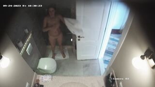 Stepmom porn shower