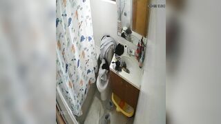 Teen girls peeing bathing suite then getting a creampie