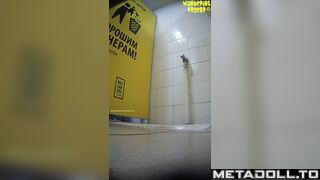 British girls peeing close up