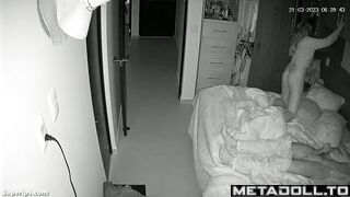 Drunk man fucks his young sleeping wife