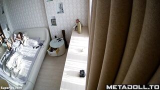 Innocent Ukrainian teen girl masturbates on her bed