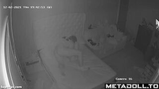 Sweet blonde American girl receives oral sex