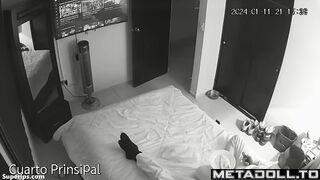 Blonde girl Latina is fucked in lingerie