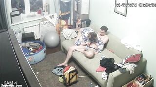 Ukrainian stepmother fucks her virgin son