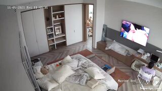 German milf woman gets fucked while watching porn