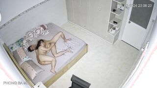 Skinny Filipino brunette mom gets fucked to orgasm hidden IP cam