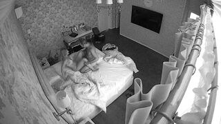 Amazing Romanian newly married couple fuck in the bedroom real spy cam