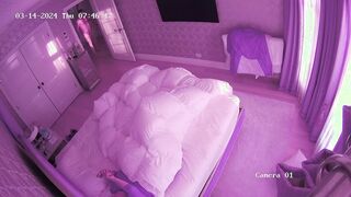Amateur Australian couple fuck before going to sleep hidden cam