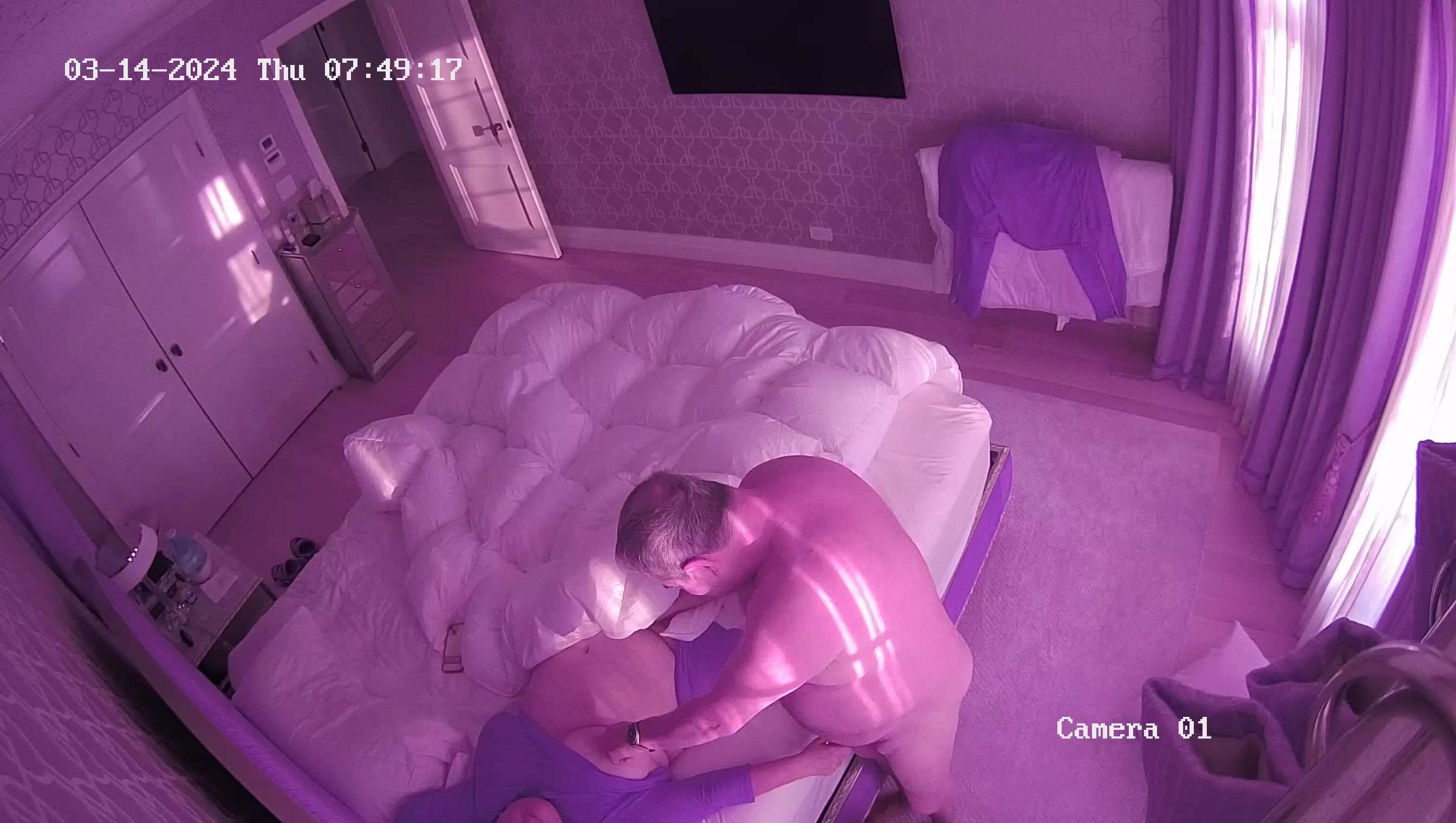 Amateur Australian couple fuck before going to sleep hidden cam