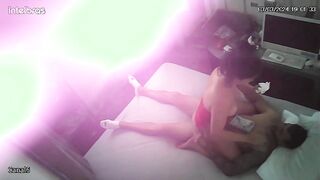 Cheating Swiss brunette mature mom sex in the bedroom spy cam record