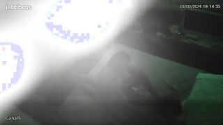 Cheating Swiss brunette mature mom sex in the bedroom spy cam record