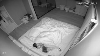 My amazing parents having sex hard in their bed recording
