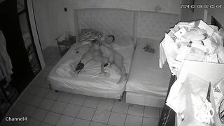 Naughty Finnish blonde mature mom gets fucked in her sleep real spy cam