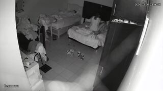 Real Belgian couple having sex in their bed wildly live
