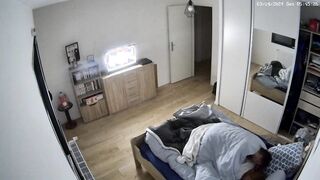 Beautiful Portuguese dirty couple fuck before going to sleep recording