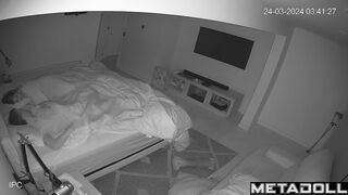Skinny Spanish brunette mom fucked by her husband's boss for promotion hidden camera