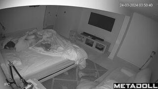 Skinny Spanish brunette mom fucked by her husband's boss for promotion hidden camera