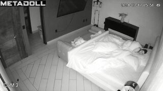 Sweet Ukrainian brunette mother sex in the bedroom hidden cam