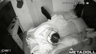 Mature poor Latin parents fuck in their bed