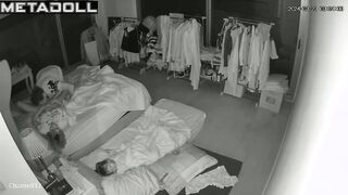 Italian couple having oral sex in the bedroom