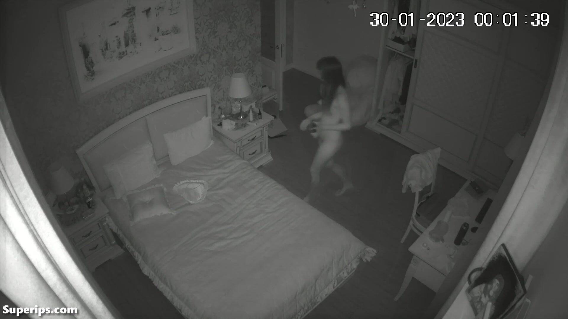 Tender teenage Ukrainian girl sleeps naked in her bed